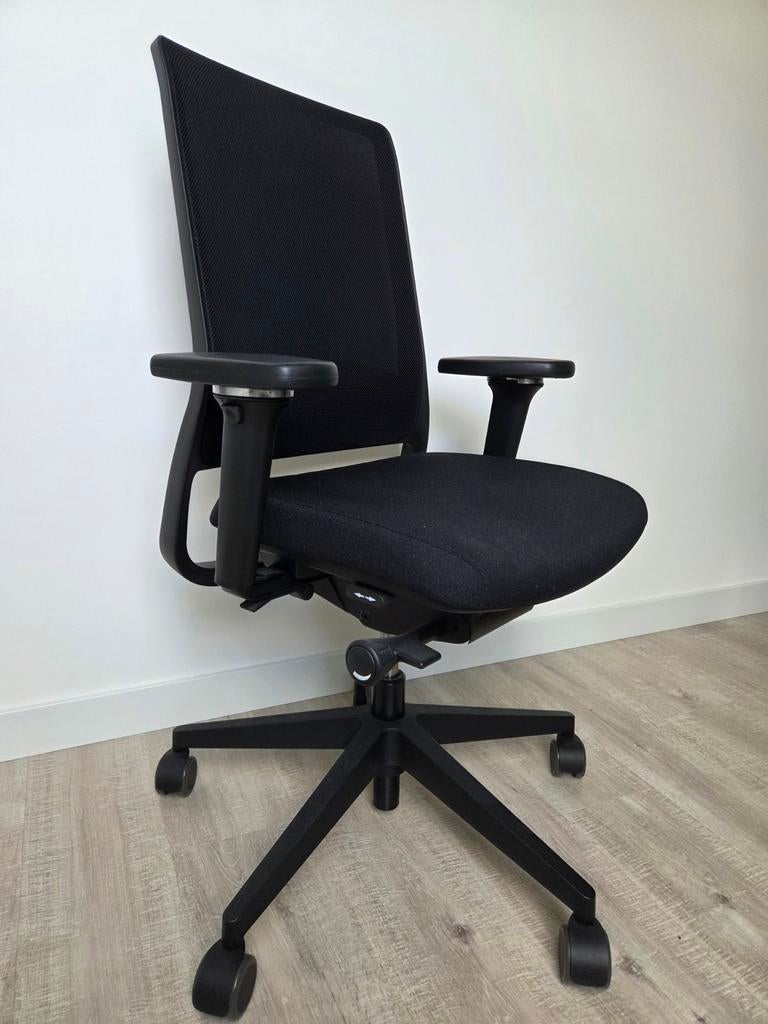 Bureaustoel Gispen Zinn, Huis en Inrichting, Bureaustoelen, Ophalen, Zwart, Zo goed als nieuw, Bureaustoel