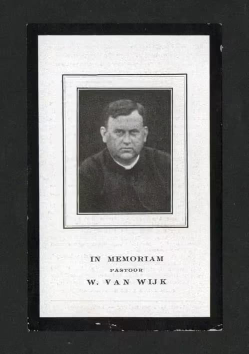 Bidprentje Oude Rijn Nijkerk Vianen Benschop Dalmsholte 1929, Verzamelen, Bidprentjes en Rouwkaarten, Ophalen of Verzenden, Bidprentje