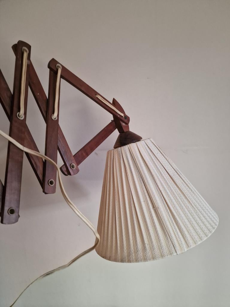 Vintage wand lamp - Harmonica lamp, Ophalen of Verzenden