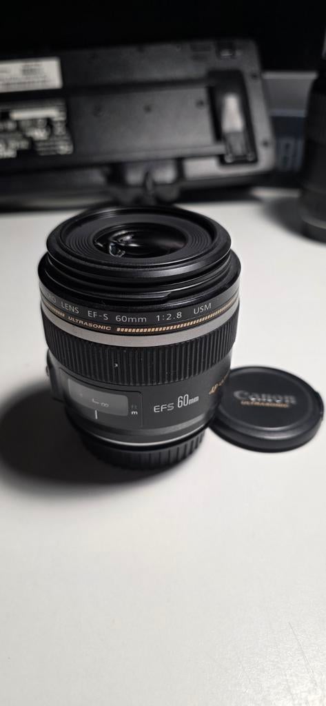 Canon EF-S 60mm 1:2.8 USM Macro lens, Ophalen of Verzenden