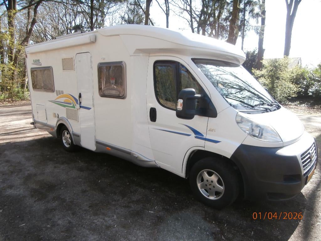 Camper Chausson flash 08, Ringverwarming, Fiat, Koelkast, 6 tot 7 meter