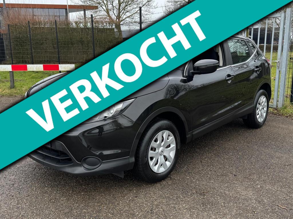 Nissan Qashqai 1.2 Visia LED Clima Cruise Weinig KM, Voorwielaandrijving, Gebruikt, Euro 6, 4 cilinders