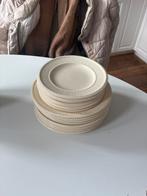 Wedgwood gebaksbordjes (8x) en petit four bordjes (10x), Gebruikt, Ophalen of Verzenden, Wedgwood, Kop(pen) en/of Schotel(s)