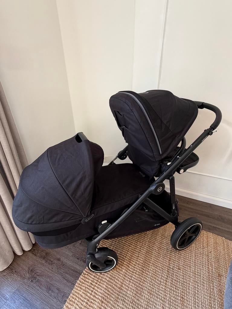 Cybex Gazelle S complete kinderwagen, Kinderen en Baby's, Kinderwagens en Combinaties, Zo goed als nieuw, Verstelbare duwstang