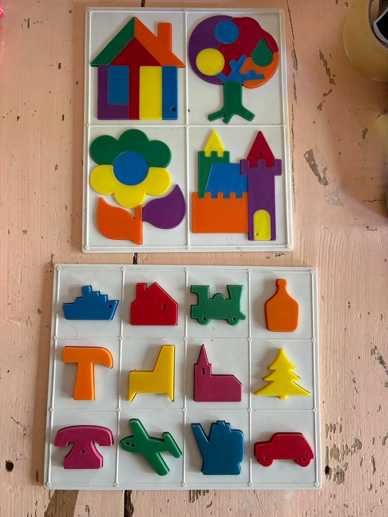 2 retro puzzels, Ophalen of Verzenden, Zo goed als nieuw