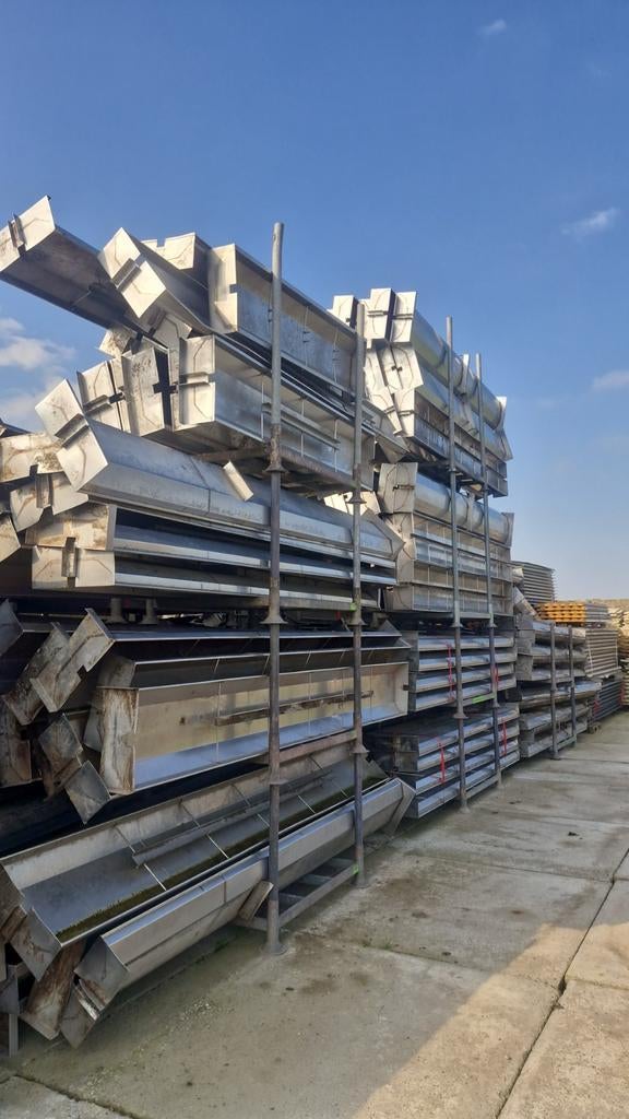 Rvs voertroggen voerbakken, Dieren en Toebehoren, Ophalen of Verzenden, Vee