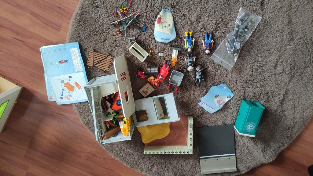 Playmobil politie, bouw, feeën, meubel, poppetjes, enz, Ophalen of Verzenden, Zo goed als nieuw, Los playmobil