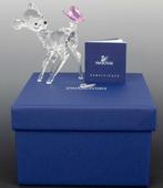 Swarovski Bambi met roze vlinder - Disney Collectie, Verzamelen, Swarovski, Ophalen of Verzenden, Zo goed als nieuw, Figuurtje