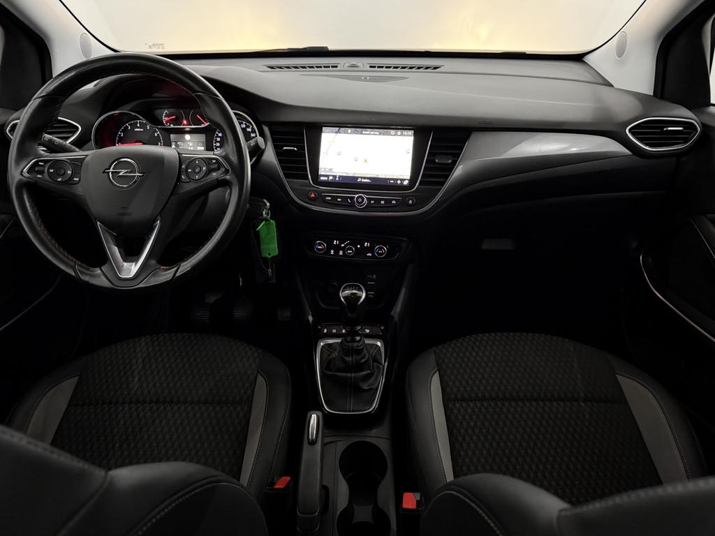 Opel Crossland X 1.2 Turbo Innovation Camera, Half leder, Na, Voorwielaandrijving, 840 kg, Gebruikt, Euro 6