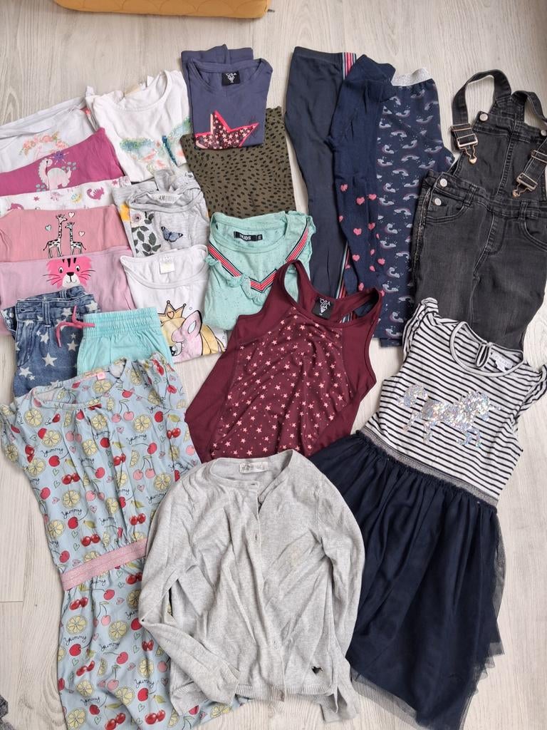 Kledingpakket Meisjes - 110/116, Kinderen en Baby's, Kinderkleding | Maat 110, Ophalen of Verzenden, Gebruikt, Diverse merken