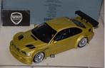 1:18 BMW M3 E46 GTR street phoenix yellow Minichamps WRH, Verzenden, Zo goed als nieuw, Auto, MiniChamps