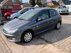 Peugeot 206 1.4 5D 2008 Grijs, Auto's, Peugeot, Voorwielaandrijving, 31 €/maand, 4 cilinders, Origineel Nederlands