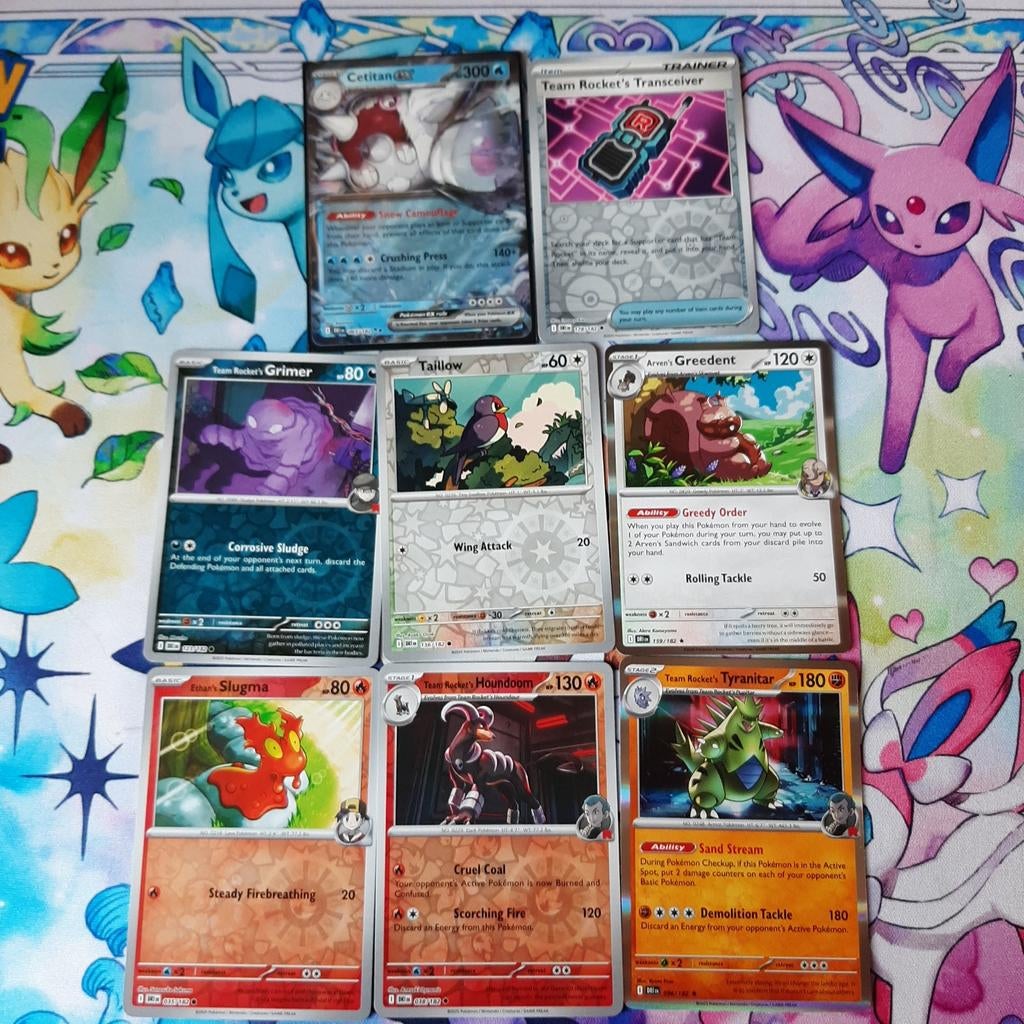 Destined Rivals reverse holo en holoFoil, Ophalen of Verzenden, Zo goed als nieuw, Meerdere kaarten