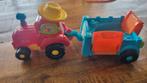 Vtech tractor met kar, Ophalen of Verzenden, Zo goed als nieuw