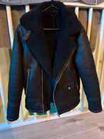 Zwarte Zara jas M, Ophalen of Verzenden, Zo goed als nieuw, Maat 48/50 (M), Zwart