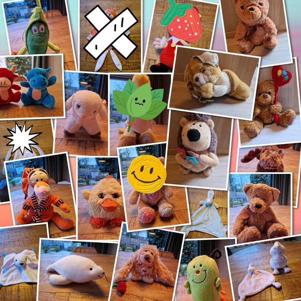 Diverse knuffels, Ophalen of Verzenden, Zo goed als nieuw