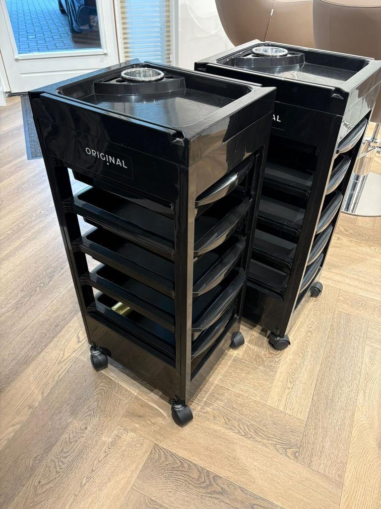 2 kappers werk wagentjes, Ophalen, 1 of 2 laden, 50 tot 100 cm, Zo goed als nieuw