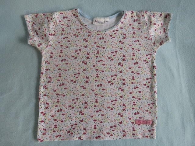 T-shirtje met kleine bloemetjes Prenatal 92, Kinderen en Baby's, Kinderkleding | Maat 92, Meisje, Ophalen of Verzenden, Zo goed als nieuw