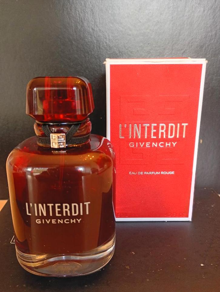 L'Interdit Rouge Givenchy eau de parfum, Sieraden, Tassen en Uiterlijk, Uiterlijk | Parfum, Zo goed als nieuw, Ophalen of Verzenden