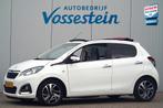 Peugeot 108 1.0 e-VTi Allure TOP! / NL-Auto / Leder / Airco, Voorwielaandrijving, Gebruikt, 4 stoelen, Wit