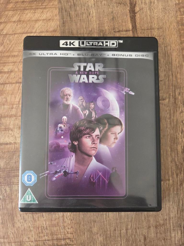 Star Wars: Episode IV - A New Hope 4K UltraHD Blu-ray, Cd's en Dvd's, Blu-ray, Ophalen of Verzenden, Zo goed als nieuw, Science Fiction en Fantasy