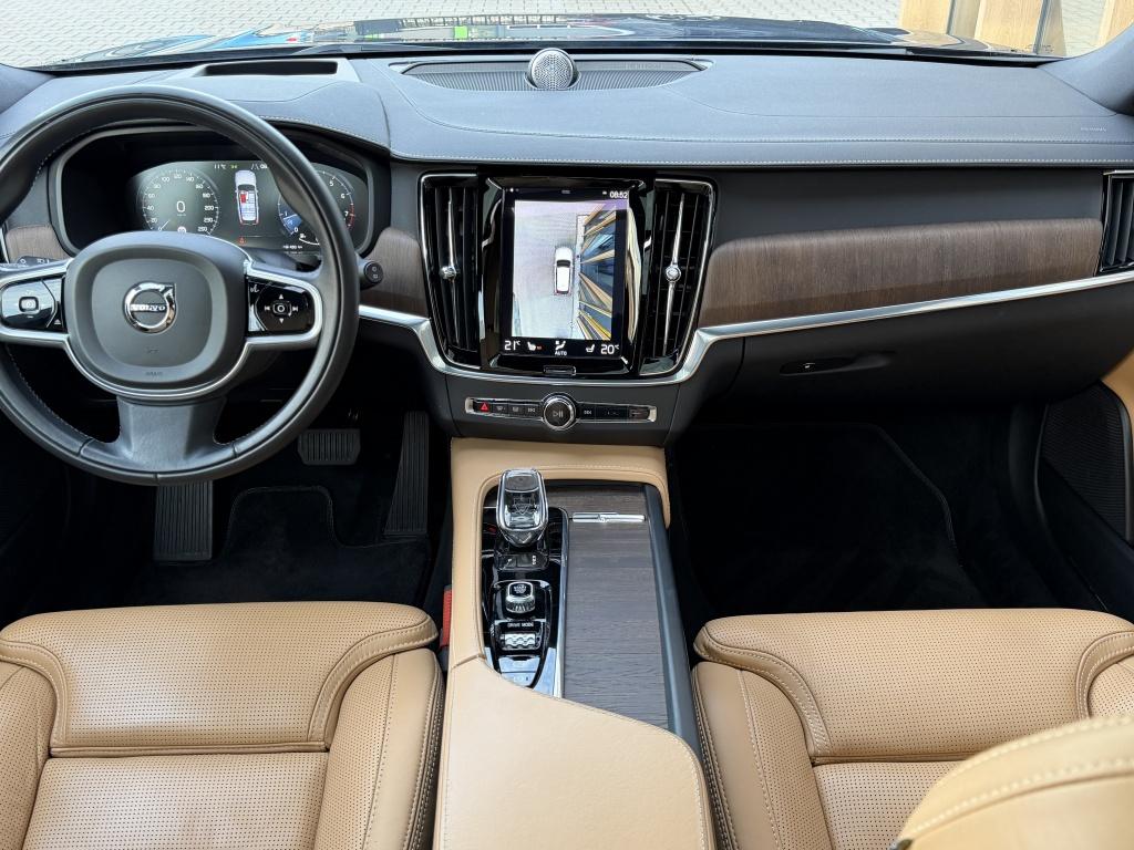 Volvo V90 2.0 B4 Inscription | Massage/ventilatie | Panorama, Auto's, Volvo, Euro 6, 4 cilinders, Blauw, Adaptive Cruise Control