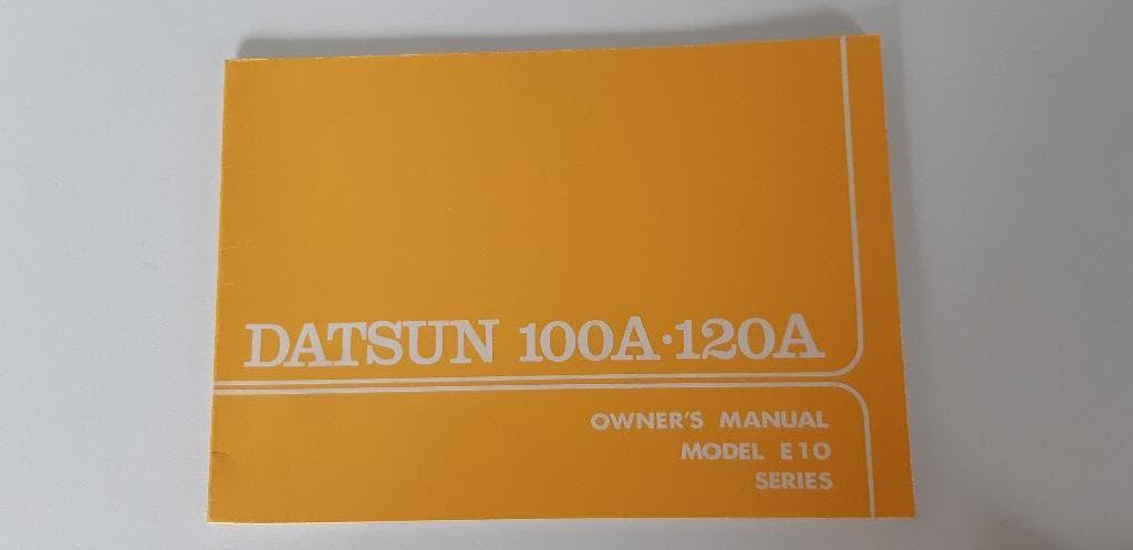 Instructieboekje Datsun Cherry 1974, Ophalen of Verzenden