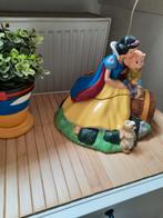 Disney Sneeuwwitje en Dopey cookie jar, Verzamelen, Disney, Ophalen, Sneeuwwitje of Doornroosje, Beeldje of Figuurtje