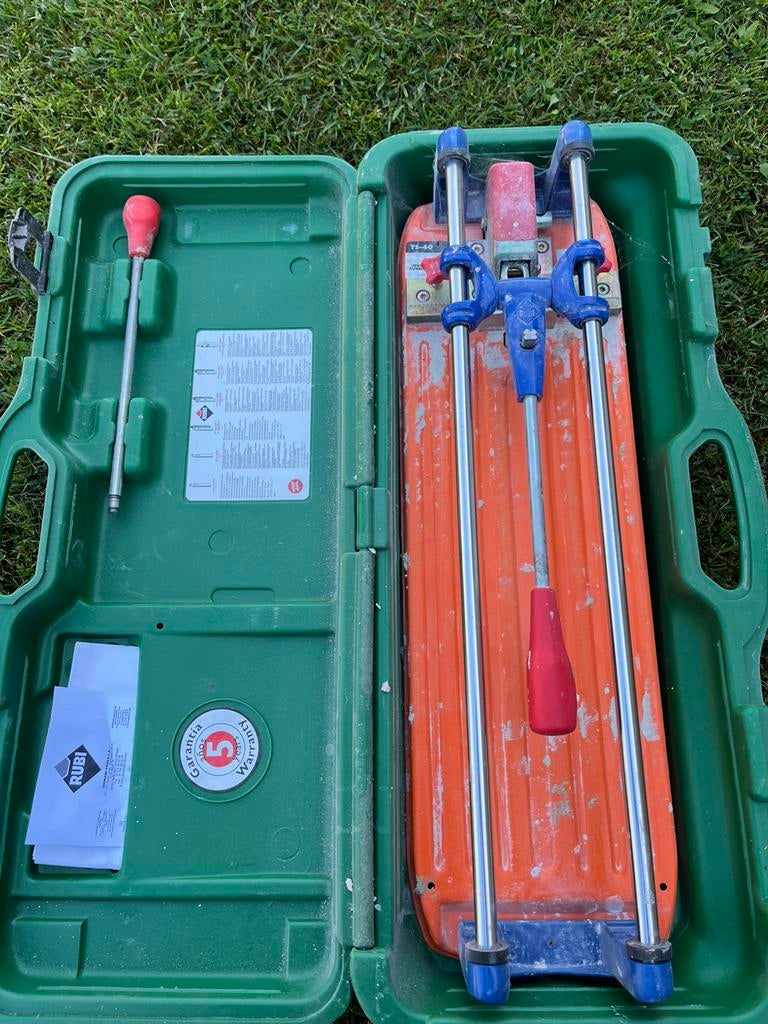 Tegelsnijder RUBI TS40, Ophalen, Overige materialen, 60 cm of meer, Zo goed als nieuw