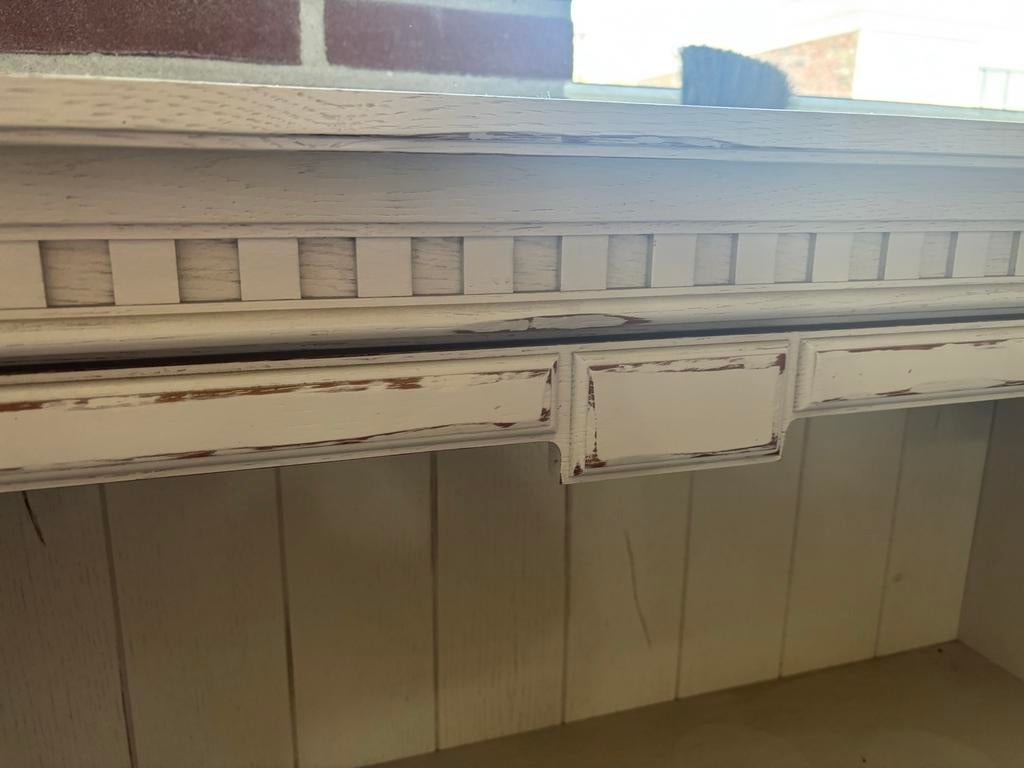 Wandkast hangend met lades - Vintage look, Huis en Inrichting, Kasten | Wandmeubels, Ophalen, Zo goed als nieuw, Minder dan 150 cm