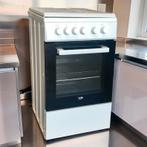 Electrisch Fornuis Beko Smal 50cm incl Garantie, Witgoed en Apparatuur, Fornuizen, Ophalen, B, 4 kookzones, Zo goed als nieuw