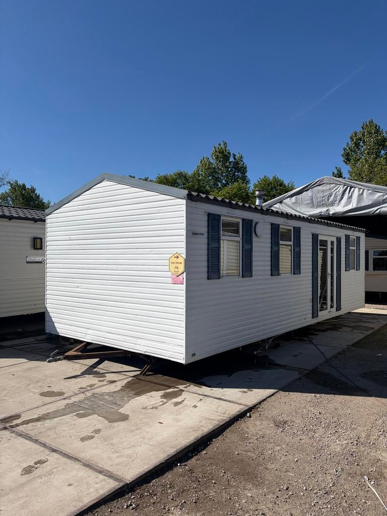 Centerlounge 8.50x3.50m pannendak gratis transport!!, Caravans en Kamperen, Stacaravans, tot en met 4, Ophalen