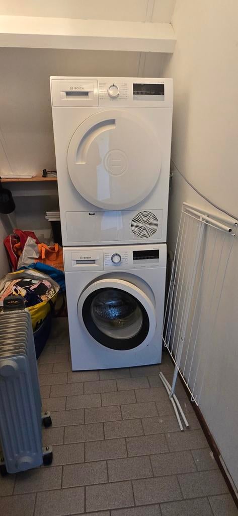 Bosch wasmachine en wasdroger, Ophalen