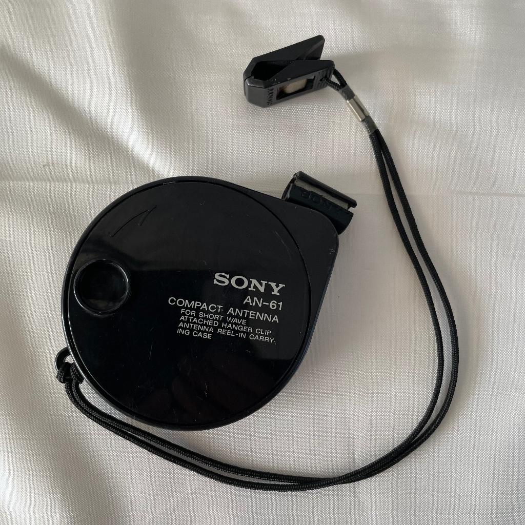 Sony AN-61 Compact antenne – kortegolf antenne, Ophalen of Verzenden, Zo goed als nieuw, 5 tot 10 meter, Coaxiale kabel