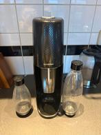 SodaStream met twee flessen en halve koolzuurfles, Ophalen of Verzenden, Gebruikt
