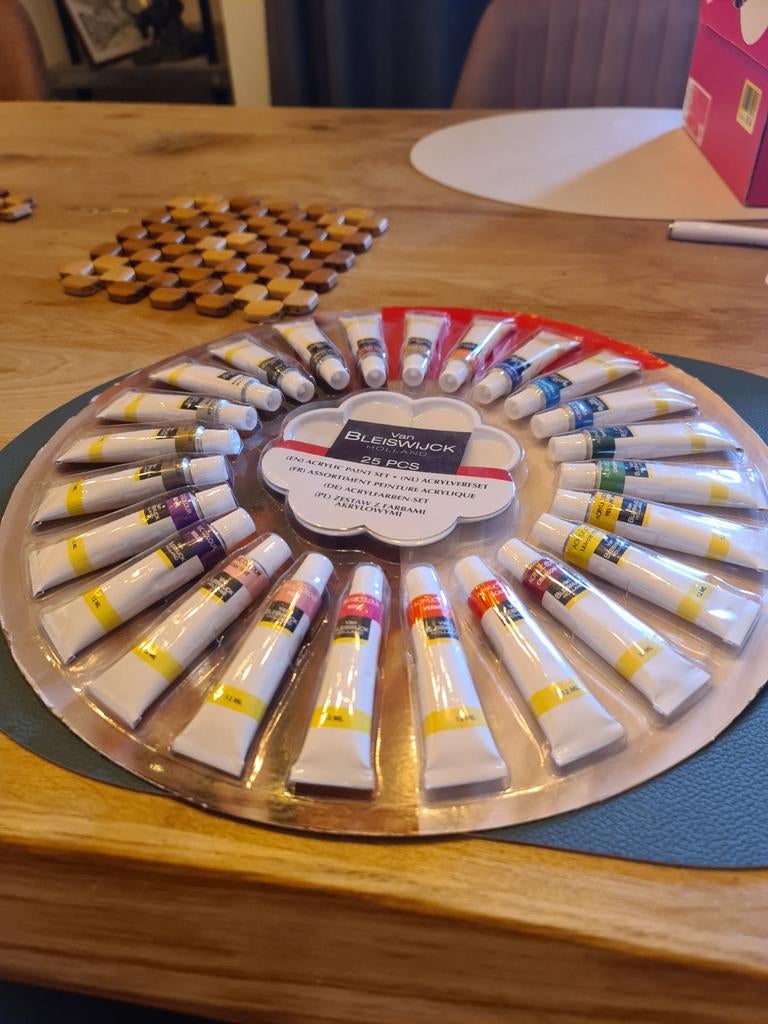 Acrylverf set en losse potten, Ophalen, Nieuw
