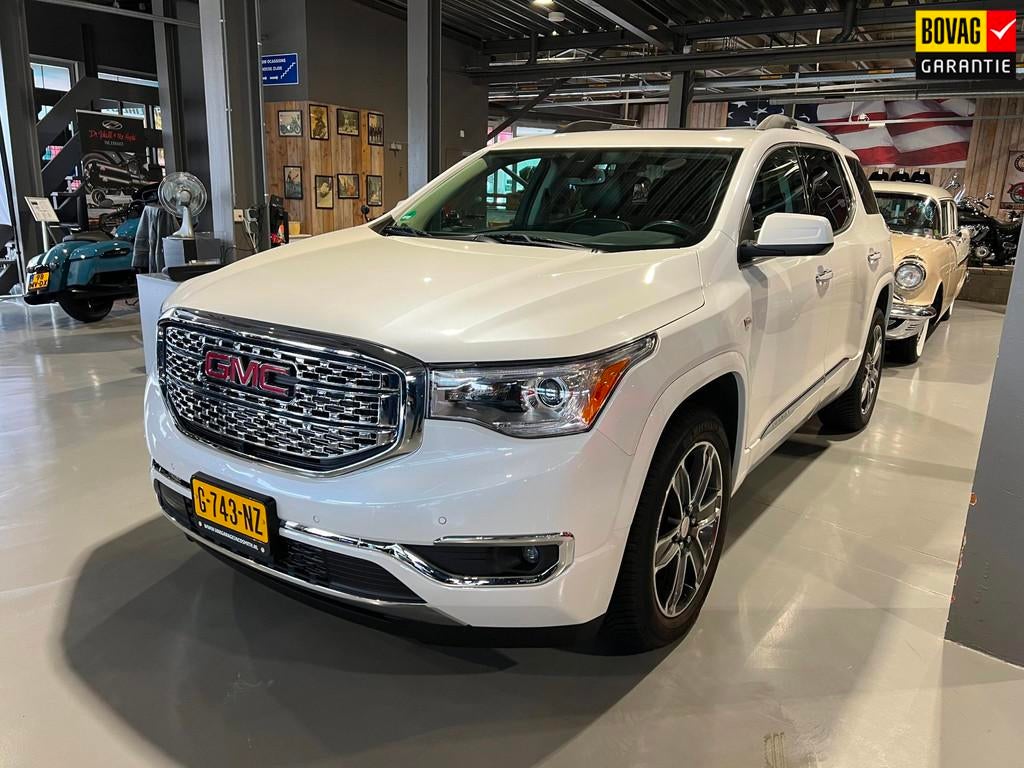 GMC ACADIA Limited, Auto's, GMC, Gebruikt, 2280 kg, Wit, Leder