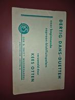 Dertig dans-duetten, sopraanblokfluit,  Kees Otten, Ophalen of Verzenden, Gebruikt, Blokfluit