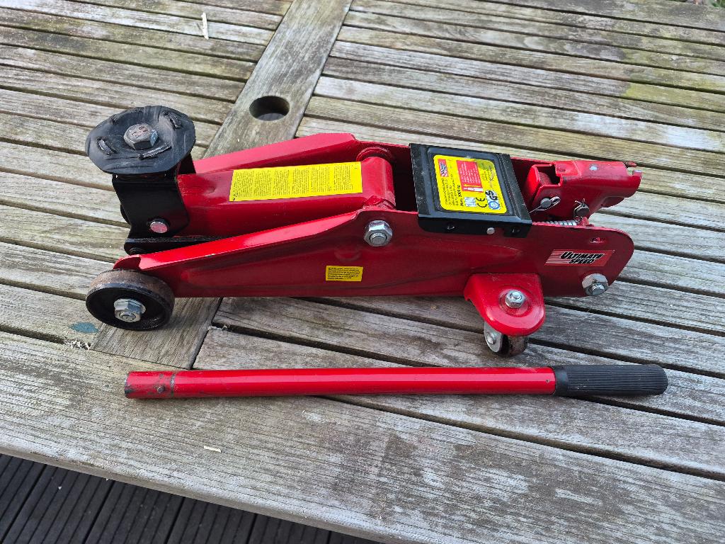 Garage krik 2 ton, Ophalen, Gebruikt, Hydraulisch, Garagekrik