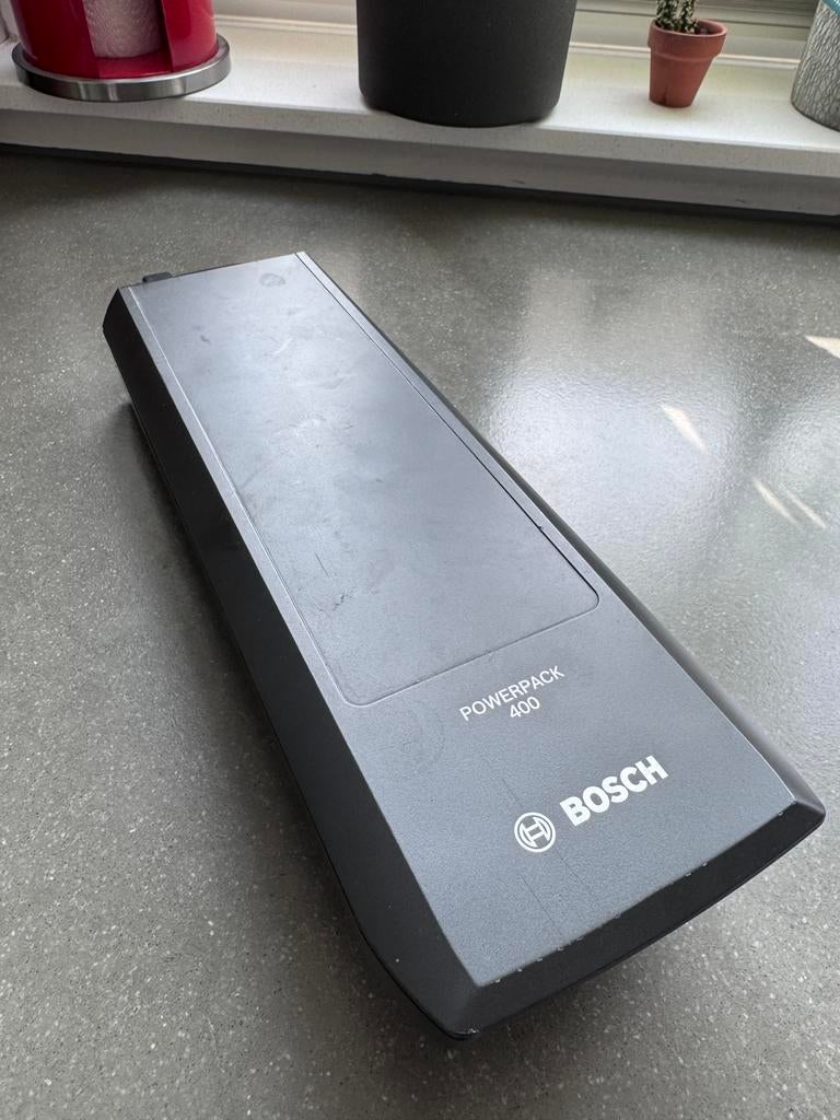 Bosch accu 400Wh met testrapport, Ophalen of Verzenden, Zo goed als nieuw