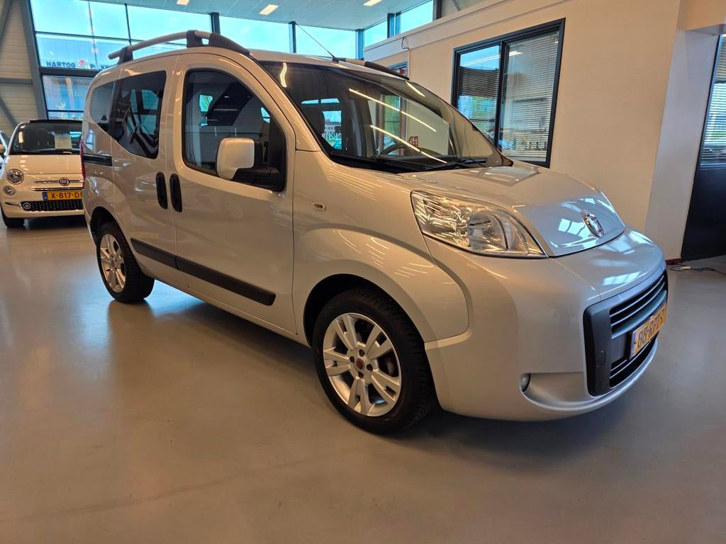 Fiat Qubo 1.4 Dynamic airco/car play optie/LMV/dakrail, Auto's, Voorwielaandrijving, 15 km/l, 4 cilinders, 400 kg