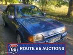 Ford Escort Cabriolet | 1988 | Route 66 Auctions, Auto's, Oldtimers, Overige carrosserieën, Zwart, Bedrijf, Handgeschakeld