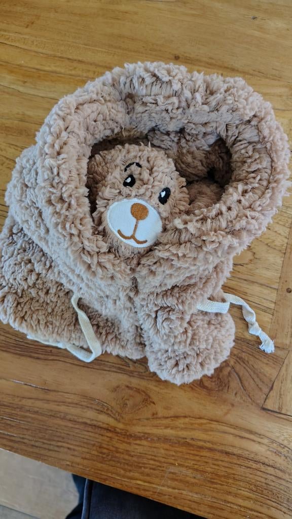 Nieuwe Kindermuts Berenkopje met Oortjes en Gezichtje, Kinderen en Baby's, Kinderkleding | Mutsen, Sjaals en Handschoenen, Jongen of Meisje