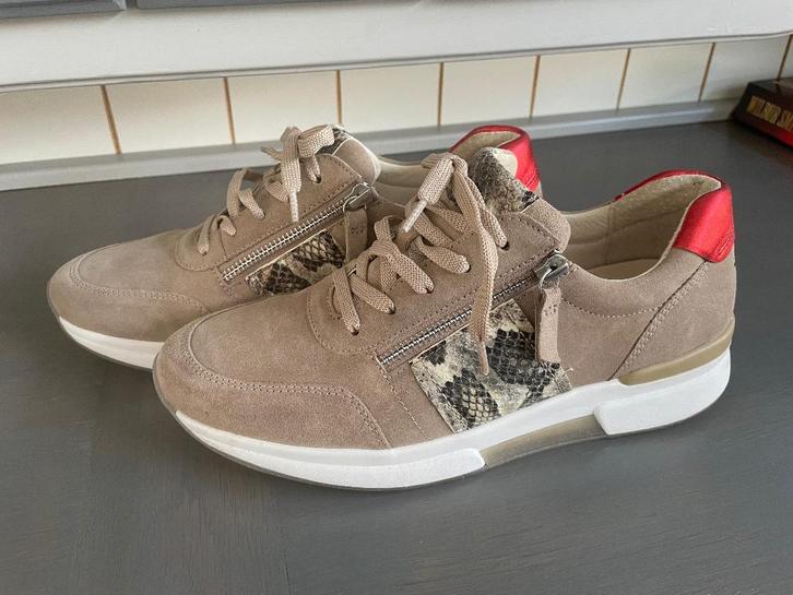 SNEAKERS Gabor Rolling Soft maat 39 - WD014, Kleding | Dames, Schoenen, Zo goed als nieuw, Sneakers of Gympen, Beige, Ophalen of Verzenden