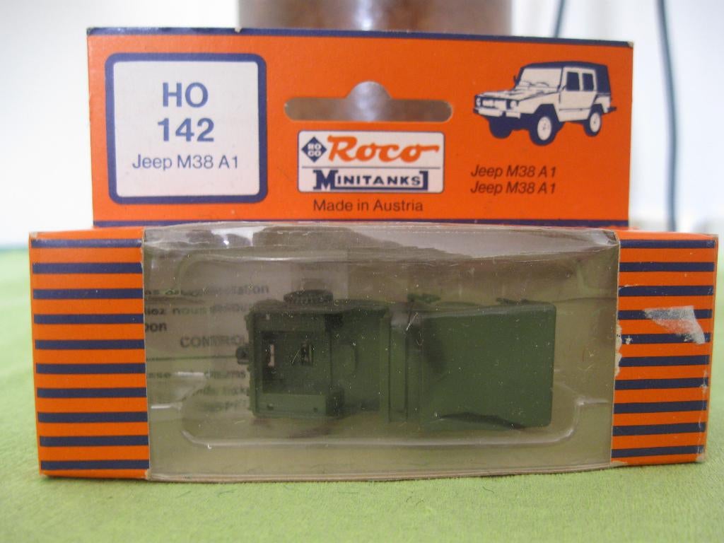 Roco 142S Miniatuur tank Ho: (Willy's) Jeep M38A1, Overige merken, 1:50 of kleiner, Auto, Nieuw