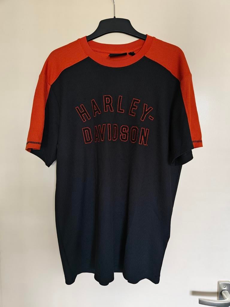 Zeer net orgineel Harley Davidson shirt Mt L, Kleding | Heren, T-shirts, Maat 52/54 (L), Zwart, Ophalen of Verzenden, Harley Davidson