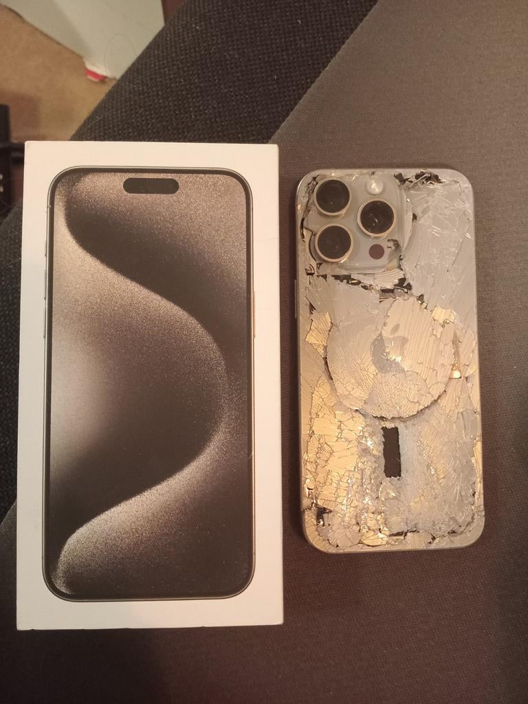 IPhone 15 pro  max 256GB LEES BESCHRIJVING, Ophalen, Zwart, 256 GB, IPhone 15 Pro Max