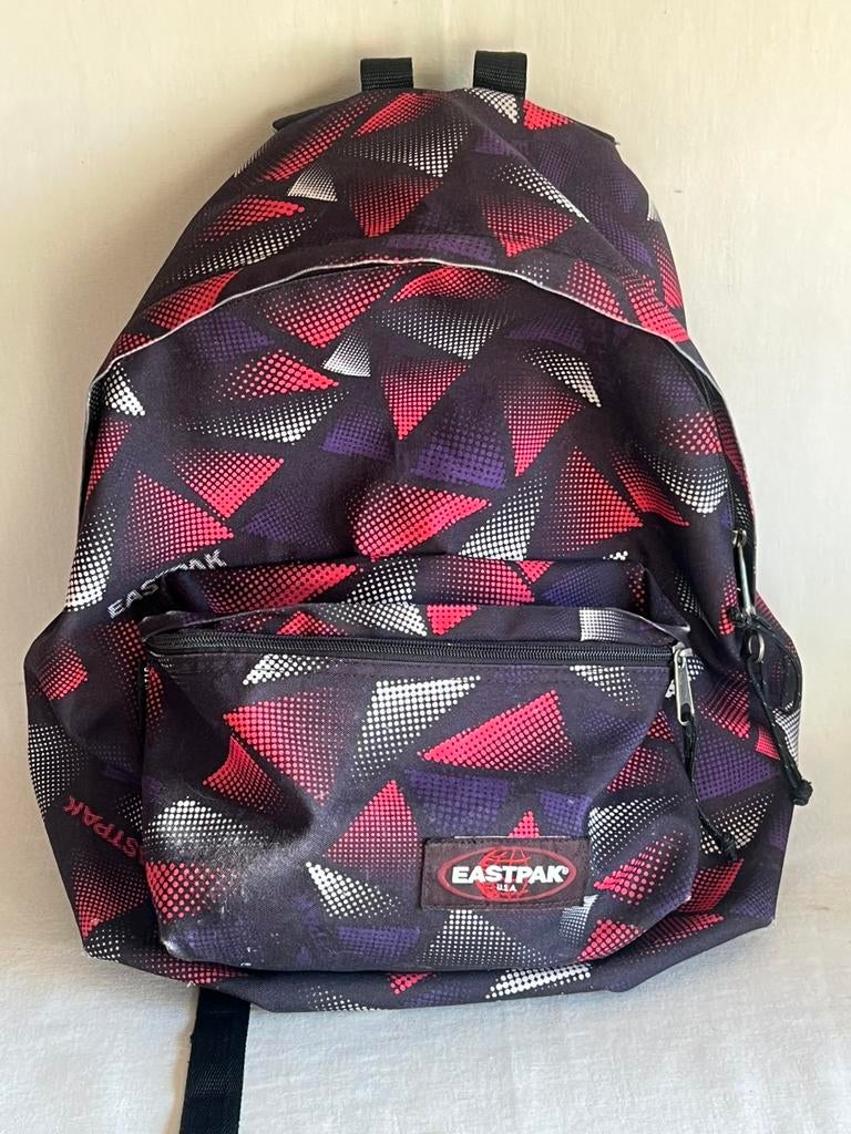 Eastpak padded Pak’r rugzak roze, paars zwart, Sieraden, Tassen en Uiterlijk, Tassen | Rugtassen, 40 cm of meer, Gebruikt, Ophalen of Verzenden