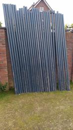 Afrastering ijzeren palen gegalvaniseerd  gekood, Ophalen, Overige typen, Minder dan 2 meter