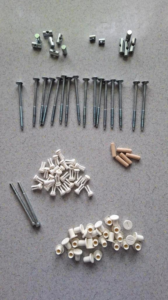 IKEA KURA omkeerbaar bed - onderdelen, Overige materialen, 90 cm, Eenpersoons, Wit